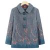 Grandma's 2024 Spring & Autumn Outerwear: Stylish Tops for Middle-Aged & Elderly Women (60-70)