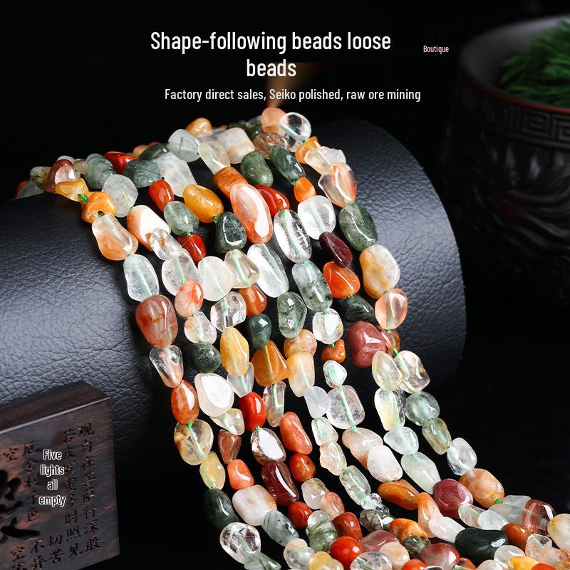 Natural Irregular Crystal Beads 6-8mm for Handmade DIY Jewelry and Accessories