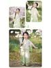 Children's Hanfu Summer 2026: New Ancient-Style Tang Suit Three-Piece Set with Trousers for Girls