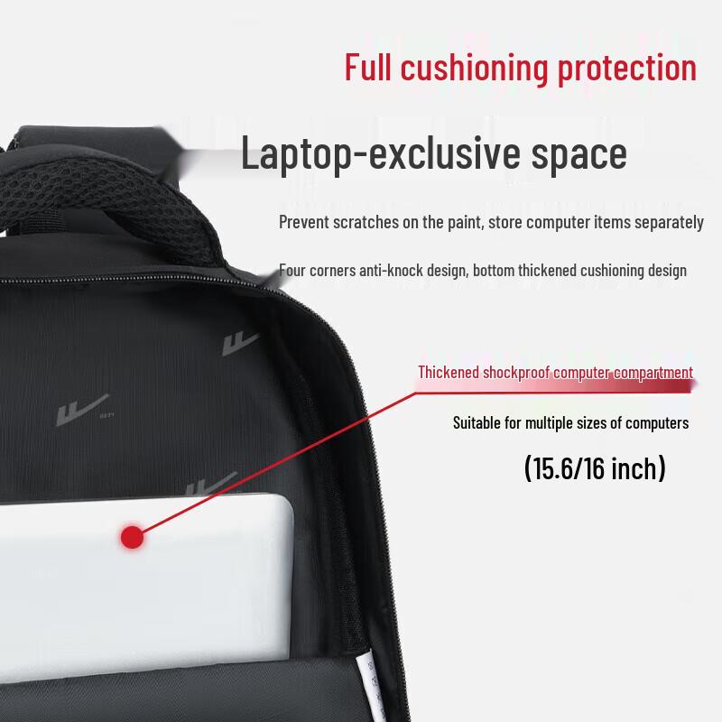 Warrior Men's Large Capacity School & Travel Backpack