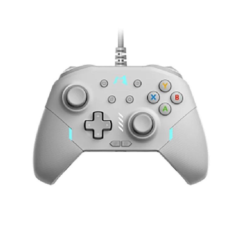 

Проводной механический игровой контроллер HuBen M9W, Xbox 360, контроллер для ПК, компьютер, телевизор, Steam 15*10.5*6cm белый