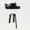 Universal Fit Electric Guitar Bridge Compatible Across Multiple Brands Metal Texture for Improved Instrument Sound