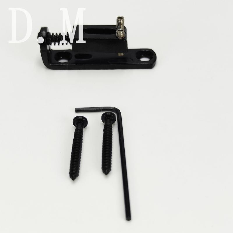 Universal Fit Electric Guitar Bridge Compatible Across Multiple Brands Metal Texture for Improved Instrument Sound