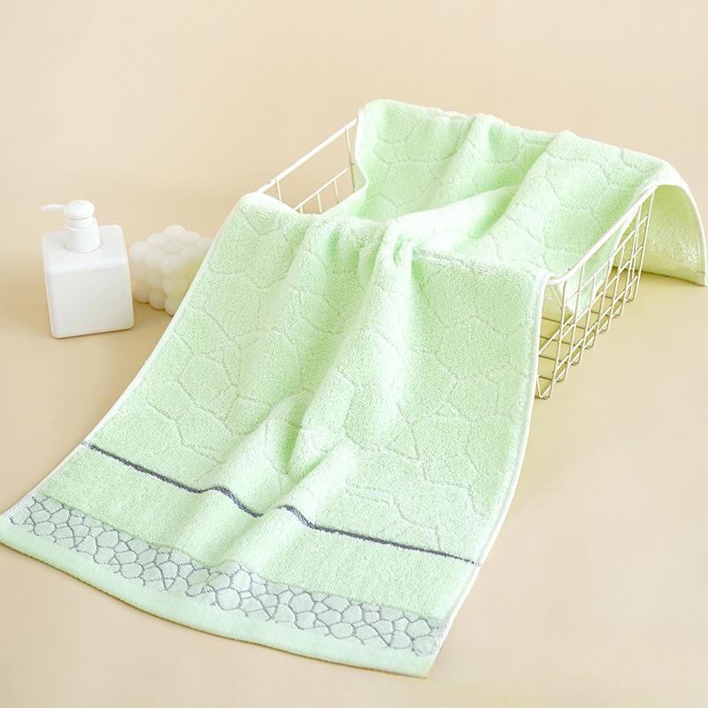 

Towels Cotton Thickened Adult Face Wash Towels Pure Cotton Home Labor Shield Gifts Combed Cotton Supple and Absorb Water 35*75cm