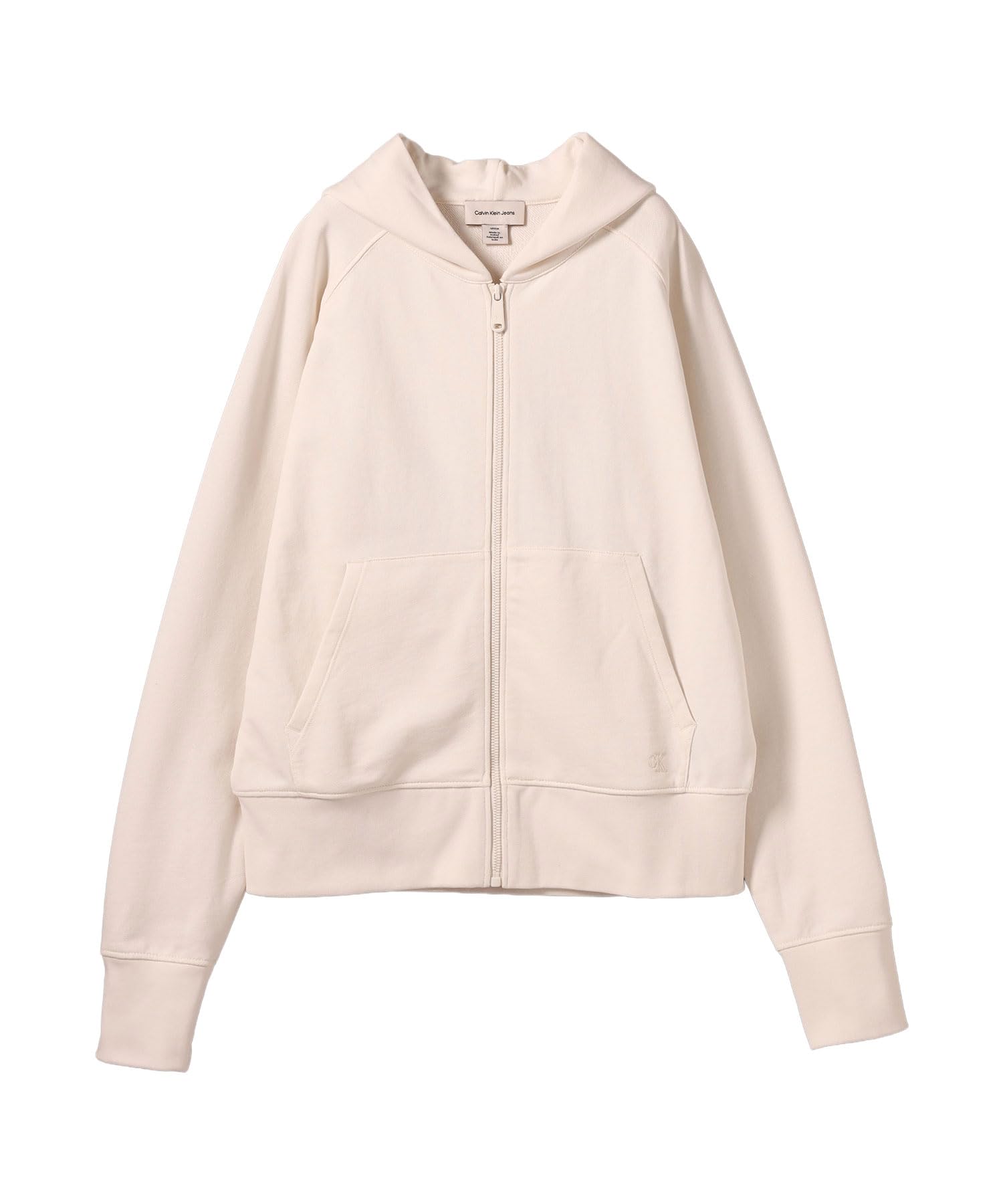 

French Terry Hoodie 47A218G S TOFUYAS [Calvin Klein] [Official Brand] Zip-Up
