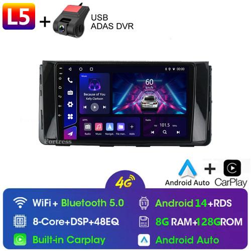 For Hyundai H350 / SOLATI 2015 - 2021 5G WIFI BT 4G LET NO DVD QLED Android 13 Car Radio Multimedia Video Player Navigation GPS