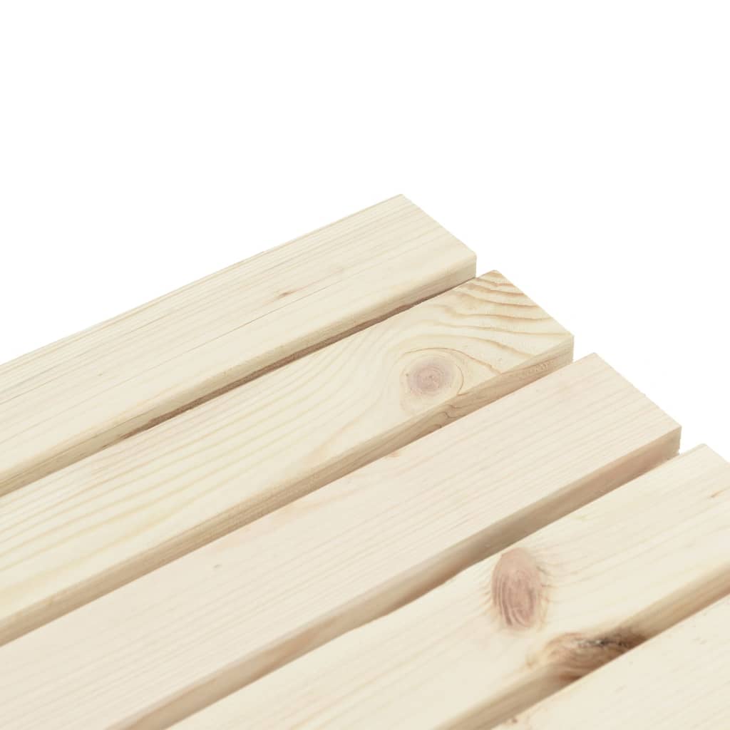 Vidaxl 2-Cz. Garden Furniture Set, Solid Fir Wood