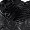 KAISER Men's Stand-Collar Cowhide Leather Jacket