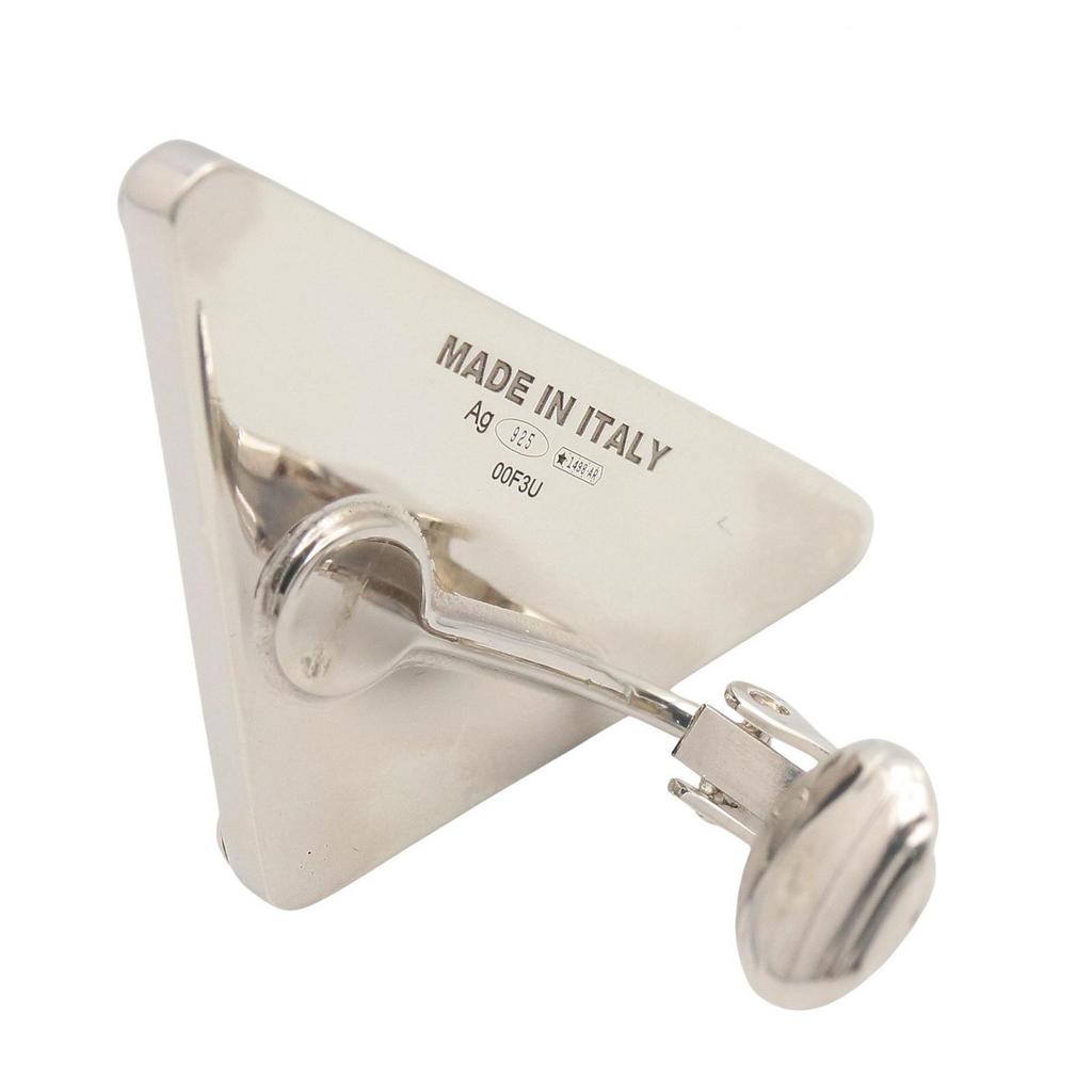 Used PRADA 1JO722 SV925 For right ear Earring Silver925 Yellow Silver Used