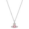 Ismene Pendant Necklace Women Necklace Pink Brass 630203D7-02P652