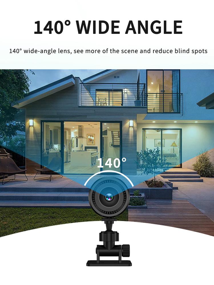 Wireless WiFi Camera 1080P HD Surveillance Camera with Motion Detection and Night Vision Baby Monitor for Baby/Pet/Nanny