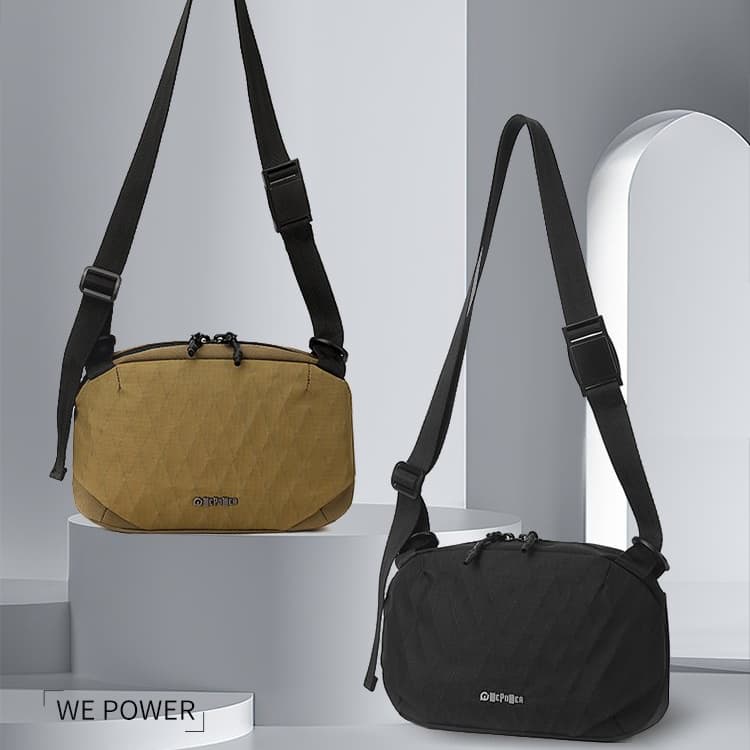 Functional Wind Nylon Crossbody Bag Sports Shoulder Bag