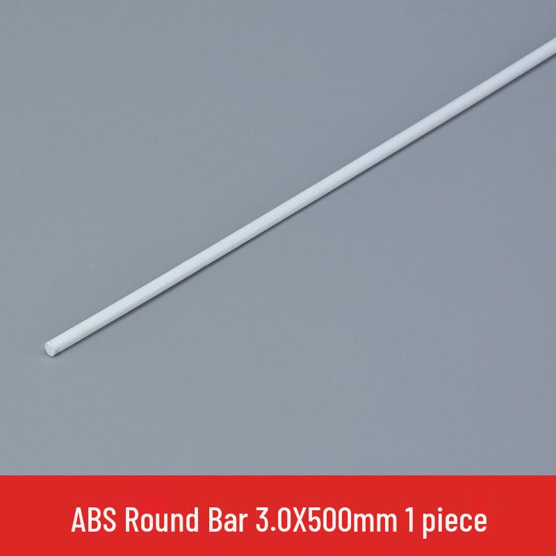 Crab Kingdom ABS Plastic Round Rod for DIY Models & Sand Tables