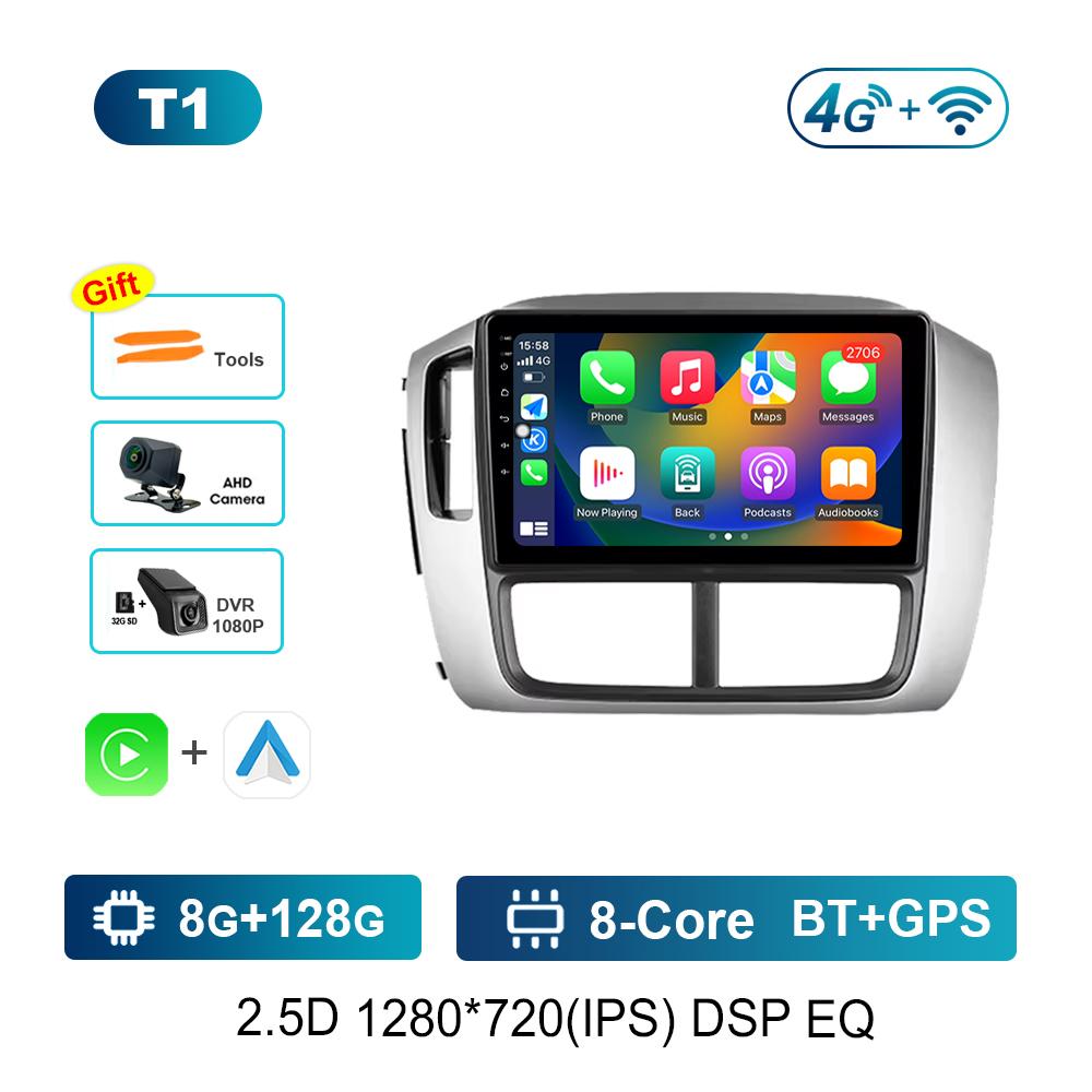Android Car Radio Multimedia Video Player 9 '' for Honda Pilot 1 2005 - 2008 Cooling Fan Intelligence Bluetooth 4G DSP Stereo