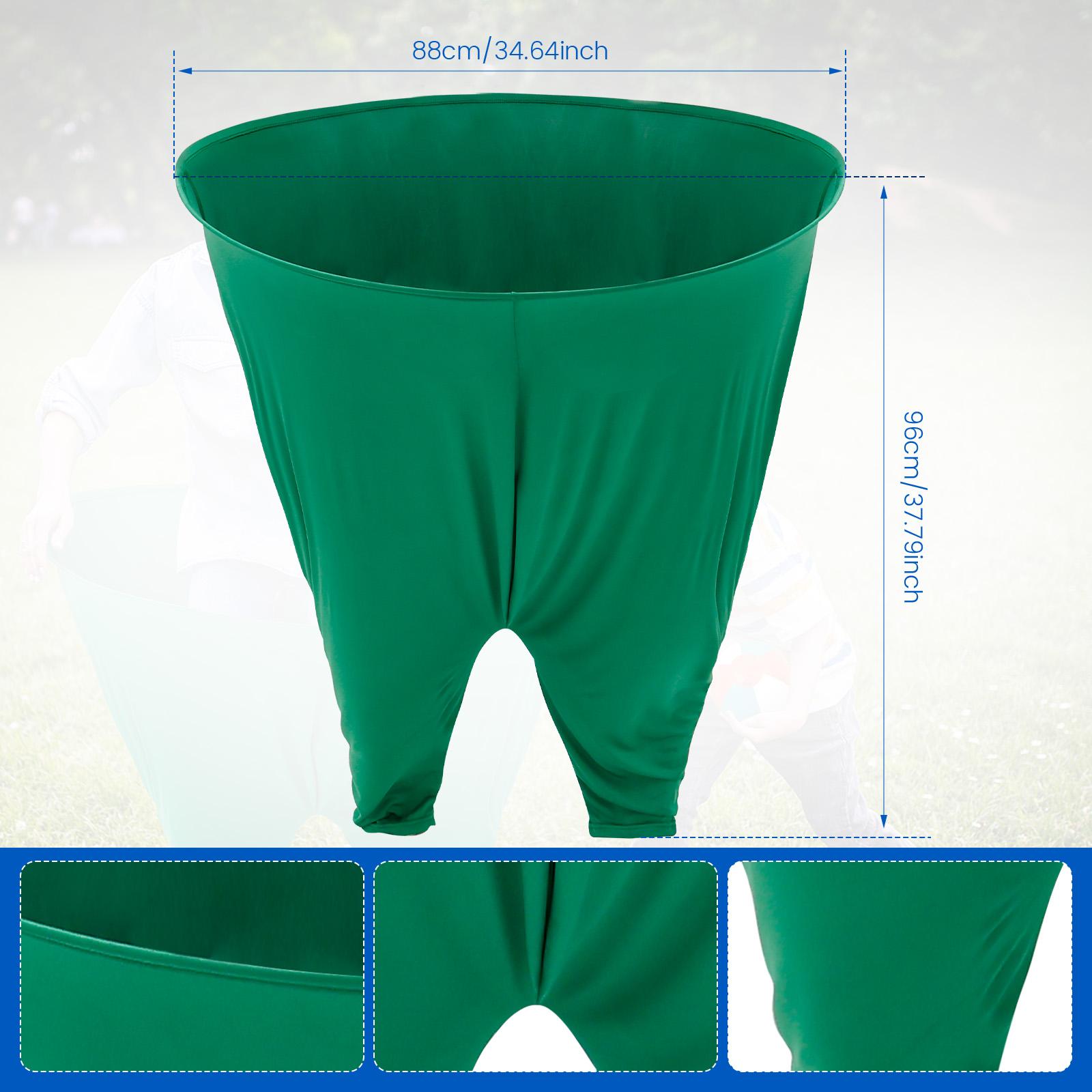 

Ткань из молочного волокна Штаны Набор для игры во дворе Хорошая эластичность Фриковая игра для вечеринки Штаны Взаимодействие родитель-ребенок для вечеринки на открытом воздухе Взрослый