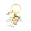 Creative Starfish Drip Oil Keychain Pendant for Women