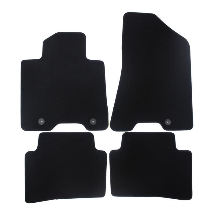 Tapis De Sol - Kia - Sportage 2015-2021 - 4 Pièces - Velours Imperméable - Antidérapant