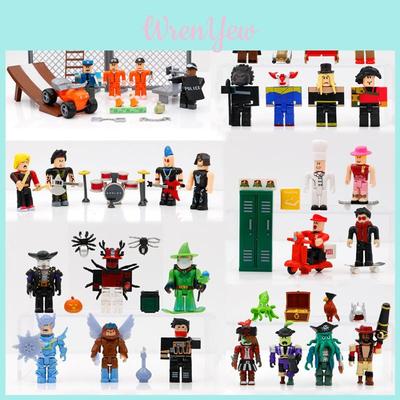 Beeindruckendes Roblox Spielcharakter-Zubehör Mini-Actionfiguren-Puppen für Kinder Weihnachtsgeschenk Spielzeug