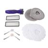 Robot Vacuum Cleaner Replacement Kit 1 Main Brush 2 Side Brush 2 Filter 4 Mop Pad Replacement