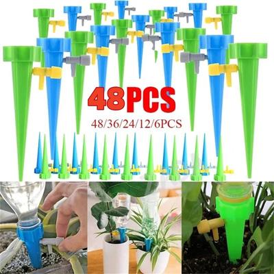Kit di irrigazione automatica per persone pigre, dispositivo di risparmio idrico per irrigazione di piante in vaso da interni, dispositivo di irrigazione a goccia per irrigazione di fiori, dispositivo di infiltrazione d'acqua