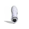Adidas Neo Entrap Mid Synthetic Leather High-Top Sneakers Women Sneakers White Silver FW3479
