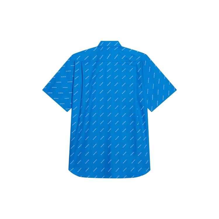 Balenciaga All Over Logo S/S Shirt Men's 534332TBL967560