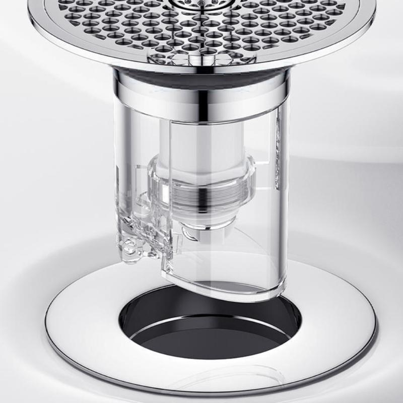 2Pcs Detachable Bathtub Drain Stopper Bathroom Shower Sink Drain Plugs Push-type Bounce Cores Drain Filter Bounce Cores