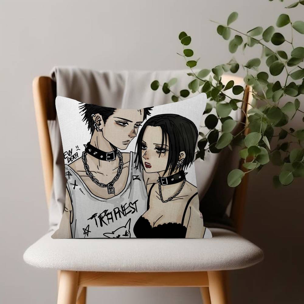 Nana Anime  Pillow Anime Pillow Sofa Bed Head Pillow Cover Cushion Cover Fashion