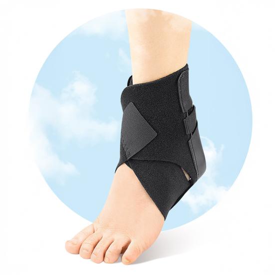 1 Pc Ankle Support Brace for Men Women Adjustable Ankle Wrap Compression Neoprene Sleeve for Sprained Ankle Arthritis Tendonitis Plantar Fasciitis