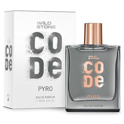 Wild Stone CODE Pyro Eau de Parfum für Männer, 100 ml | Kräftiger, intensiver und lebendiger Duft | Luxuriöses Herrenparfüm mit langanhaltendem Aroma