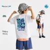 Gulu Diary Kids Quick-Dry Printed Short Sleeve T-Shirt