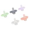 Silicone Baby Pacifier Bite Resistant Teething Discomfort Relief Washable Silicone Pacifier