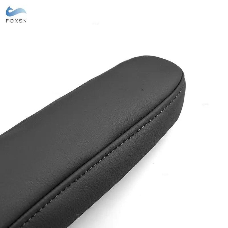 Potah loketní opěrky sedadla pro Honda CRV 2002 2003 2004 2005 2006 2ks Černá kůže z mikrovlákna Auto Potah rukojeti loketní opěrky sedadla