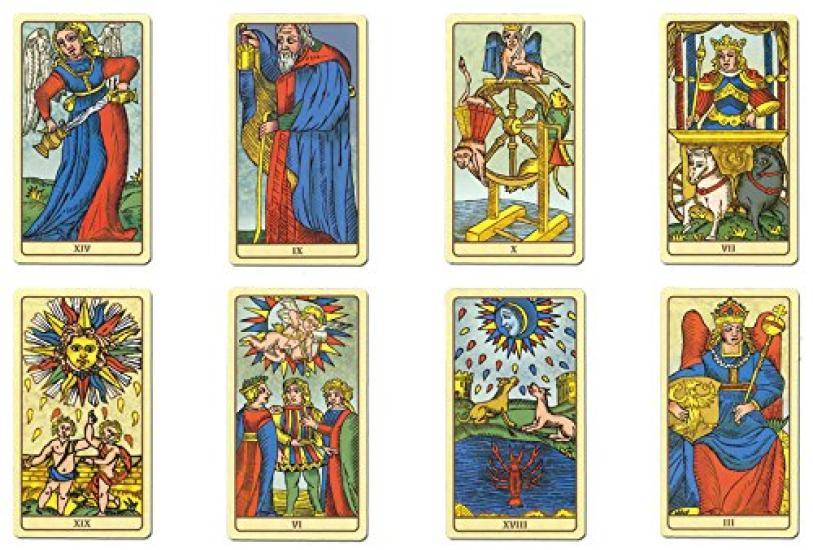 Marseille Tarot Major Arcana 22 cards Hard box version with Japanese commentary /