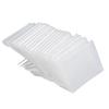 20pcs 5x7.5cm Acrylic Sign Display Stand Plastic TransparentPrice Of Business Card Label Stand Desktop Business Card Holder