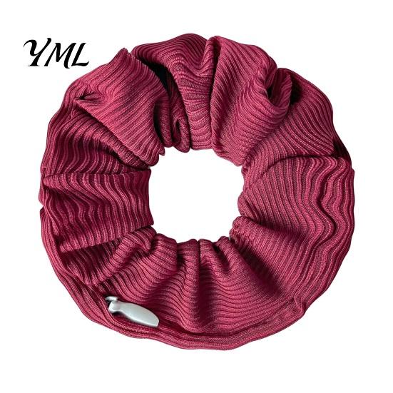 Travel Hair Tie with Zippered Pouch Pocket Scrunchies Ties Hidden Zipper, Ponytail Holder Compact Storage Scrunchie for Keys Secret Compartment,