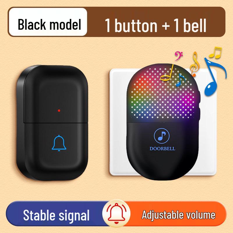 Wireless Smart Doorbell System with Help Button for Elderly Assistance
