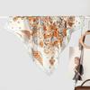 Trendig Mångsidig 70cm Liten Fyrkantig Scarves För Alla Säsonger Dekorativ Användning