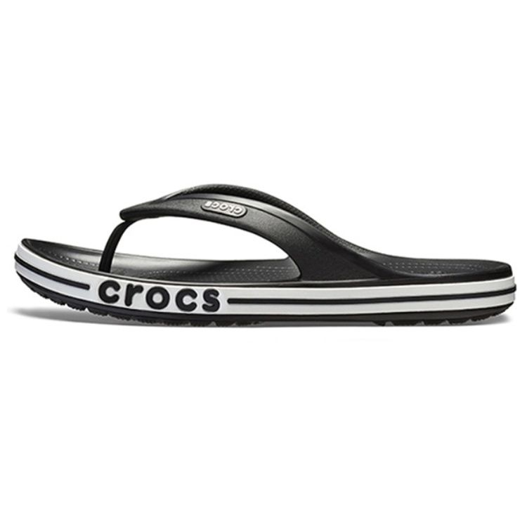 Crocs Crocband Bayar Non-Slip Flip-Flops Unisex Footwear Black 205393-066