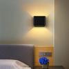 Lampada da parete a LED ricaricabile USB sensore di movimento umano lampada a bacchetta senza fili Sconce lampada da notte per comodino camera da letto corridoio