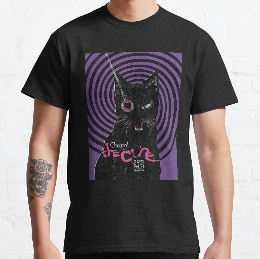 Hot Sale The Cure Chicago Concert T-Shirt Trendy T-Shirt Size S-5Xl XXXXL