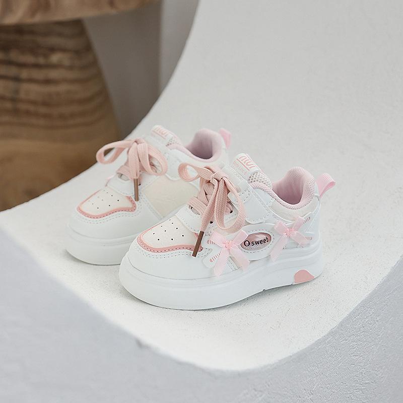

Girls sports shoes, new spring and autumn children s sneakers, soft-soled versatile casual shoes for boys and girls, trendy baby shoes 21Code【Insole Length13.