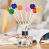 50 uds. Bolas de Ratán Aromaterapia Decoraciones Navideñas Naturales de Madera Relleno para Jarrones Proyecto de Manualidad Adorno de Boda Colgante para Fiesta