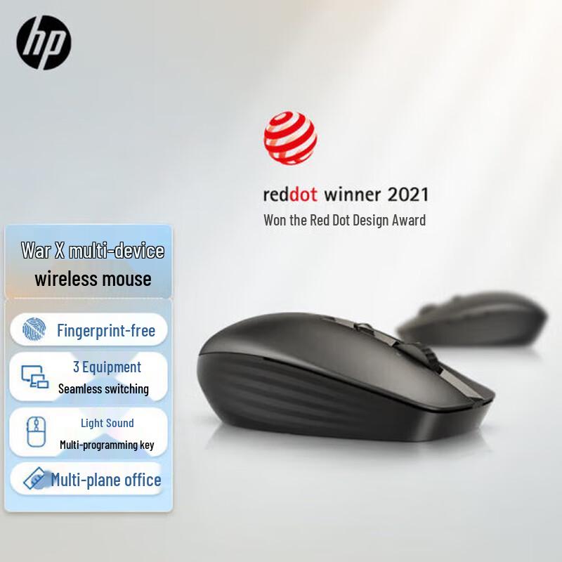 

HP 635 Wireless Bluetooth Dual-Mode Ergonomic Mouse