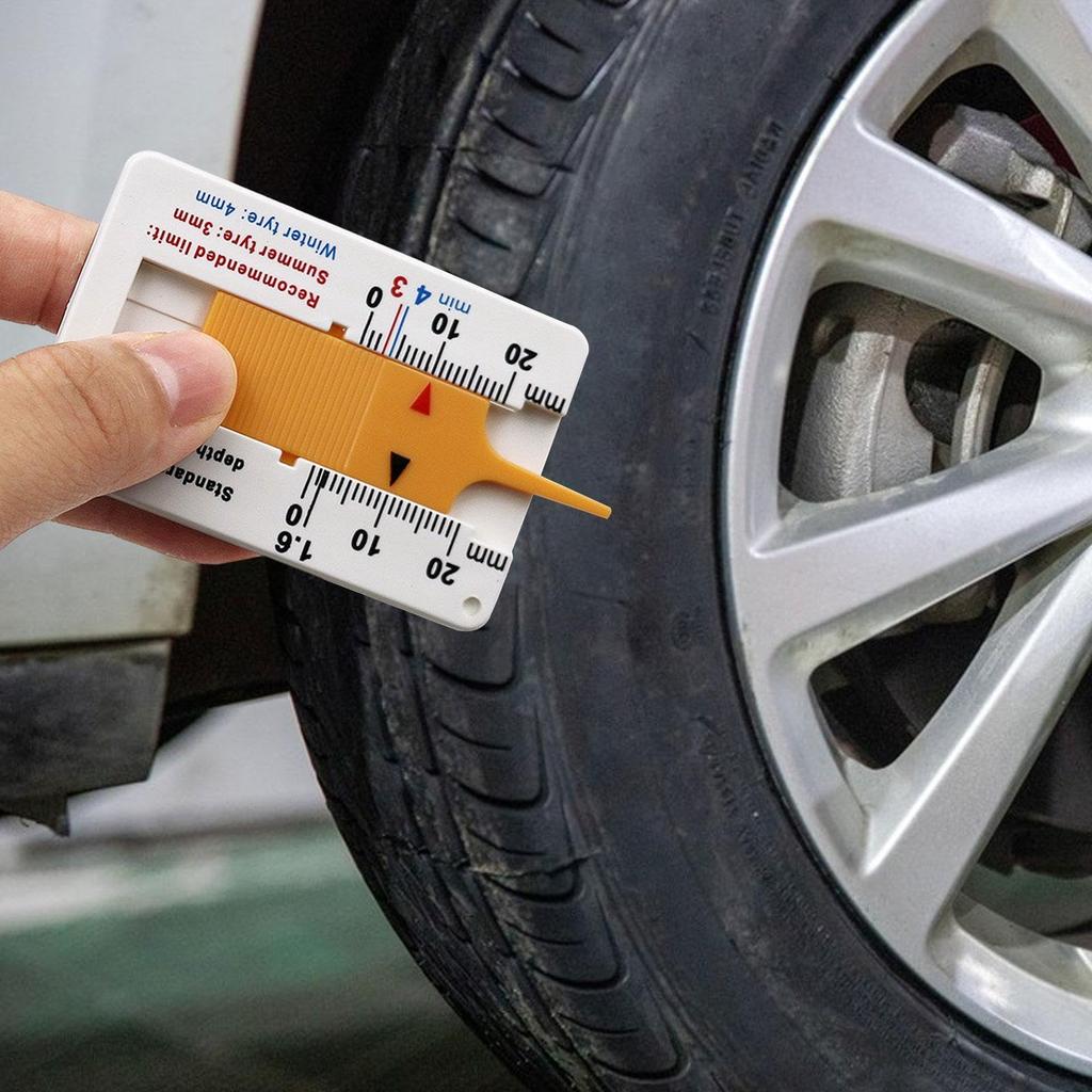Tire Depth Gauge - Tire Tread Checker | Tire Tread Depth Gauge | Car