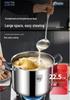 Extra Deep 316 Stainless Steel Stewing & Soup Pot - Food Grade, Large Capacity, Thick & Durable