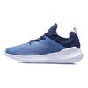 Li Ning Textile, TPU Cushioning Slip Resistant Abrasion Resistant Low top Running Shoes Men's Blue White ARHP101-5
