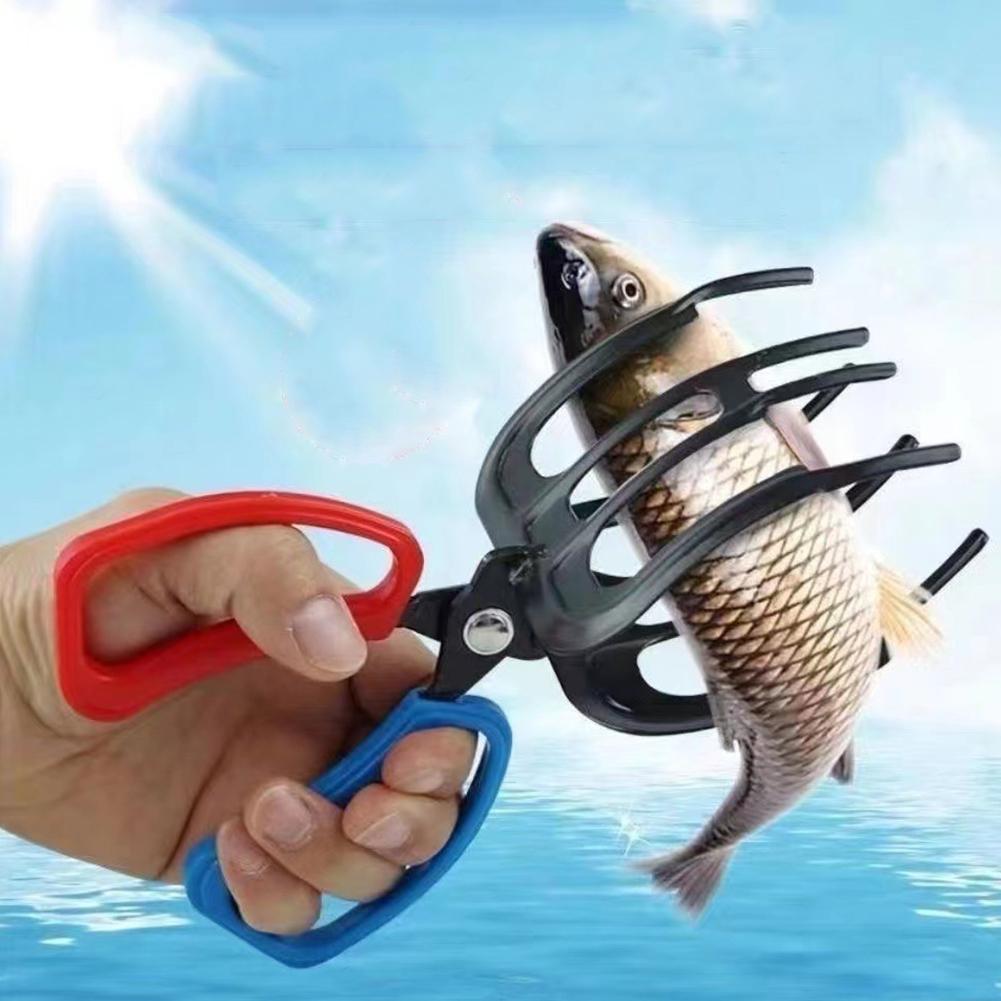 2/3 Claw Angling Fishing Pliers Multifunctional Fish Controller Tongs ABS Fish Pliers Gripper Fishing Tools Tackle