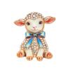 Shiny Rhinestone Zodiac Goat Brooch Cute Sheep Animal Design Lapel Pin for Bags Clothing Decoration Holiday Gift