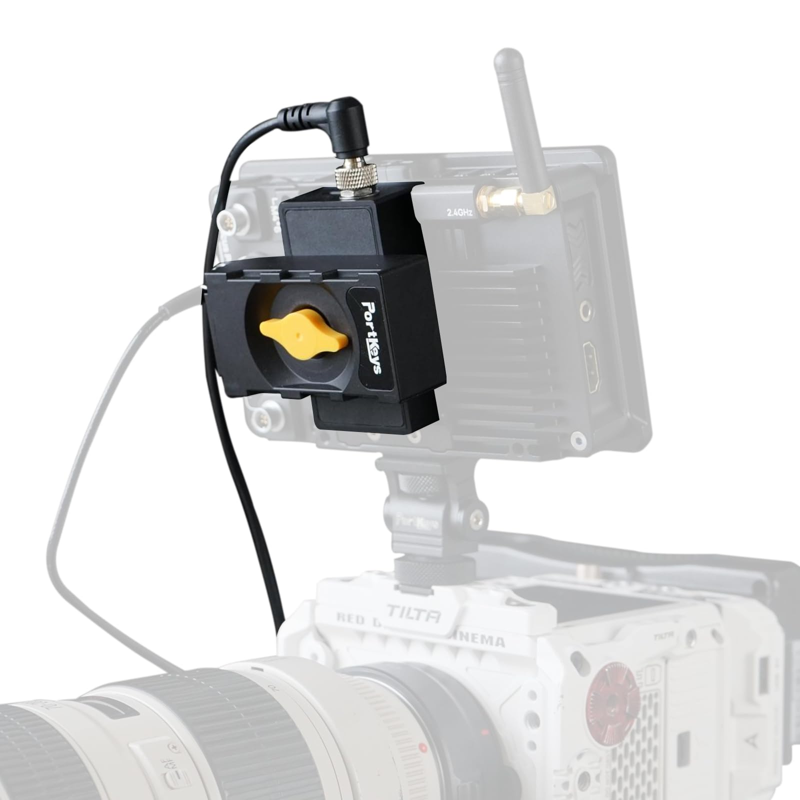 

Portkeys BD1 Двусторонний вертикальный и поперечный сборочный манекен, подходящий для беспроводной системы передачи видео, полевого монитора камеры NP-F, модуль